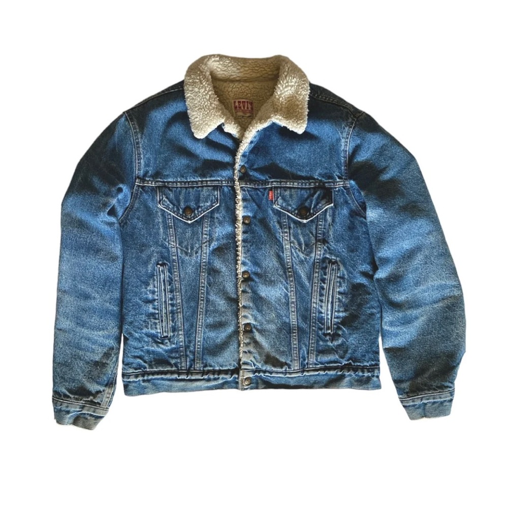1980’s Levi’s Denim Sherpa Jacket